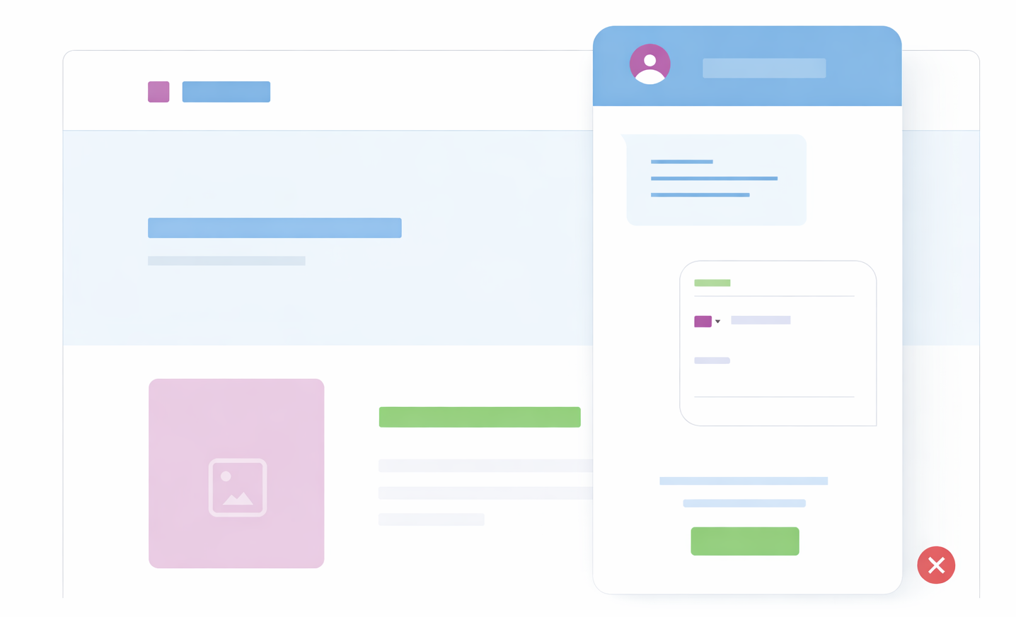 Webchat widget preview